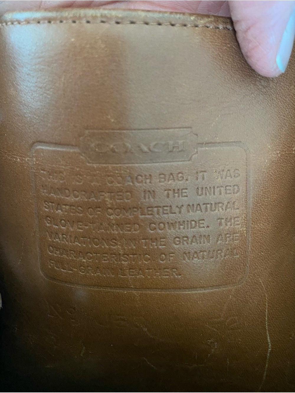Vintage Coach Lulu Legacy Hobo leather bag - Picture 6 of 6